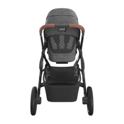 UPPAbaby Kinderwagen 2-in-1 Vista V3 Dillan Stone Blue Met Carbon Frame En Sand Leather