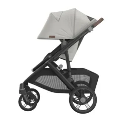 UPPAbaby Kinderwagen 2-in-1 Vista V3 Dillan Stone Blue Met Carbon Frame En Sand Leather