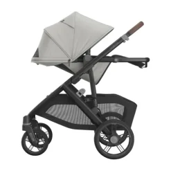 UPPAbaby Kinderwagen 2-in-1 Vista V3 Dillan Stone Blue Met Carbon Frame En Sand Leather