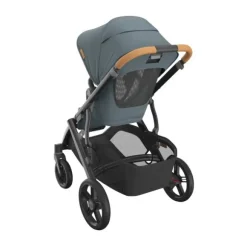 UPPAbaby Kinderwagen 2-in-1 Vista V3 Dillan Stone Blue Met Carbon Frame En Sand Leather