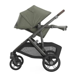 UPPAbaby Kinderwagen 2-in-1 Vista V3 Dillan Stone Blue Met Carbon Frame En Sand Leather