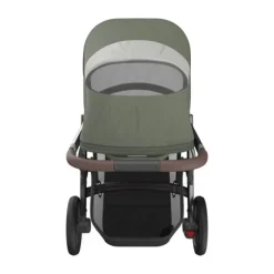 UPPAbaby Kinderwagen 2-in-1 Vista V3 Dillan Stone Blue Met Carbon Frame En Sand Leather
