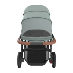 UPPAbaby Kinderwagen 2-in-1 Vista V3 Dillan Stone Blue Met Carbon Frame En Sand Leather