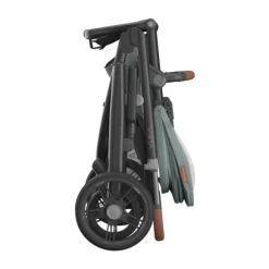 UPPAbaby Kinderwagen 2-in-1 Vista V3 Dillan Stone Blue Met Carbon Frame En Sand Leather