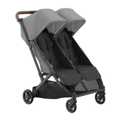 Uppababy MINU Duo Buggy - Greyson Carbon Frame Met Bruin Leer