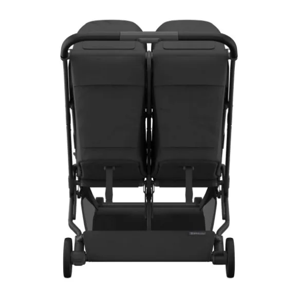 Uppababy MINU Duo Buggy - Greyson Carbon Frame Met Bruin Leer