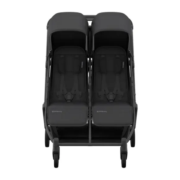 Uppababy MINU Duo Buggy - Greyson Carbon Frame Met Bruin Leer