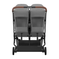 Uppababy MINU Duo Buggy - Greyson Carbon Frame Met Bruin Leer