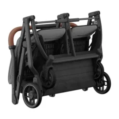 Uppababy MINU Duo Buggy - Greyson Carbon Frame Met Bruin Leer
