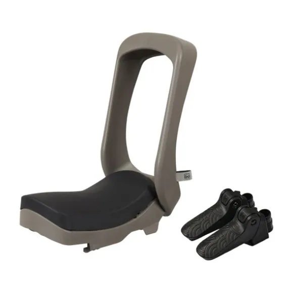 Urban Iki Junior fietszitje Zonder Montagekader – Suzume Grey / Bincho Black