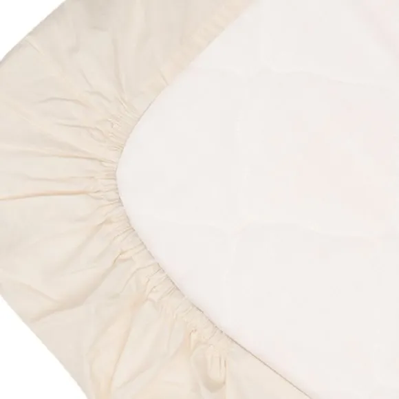 Witlof For Kids Ledikantlaken Tuck-Inn Ruffle Wit 60 x 120 cm