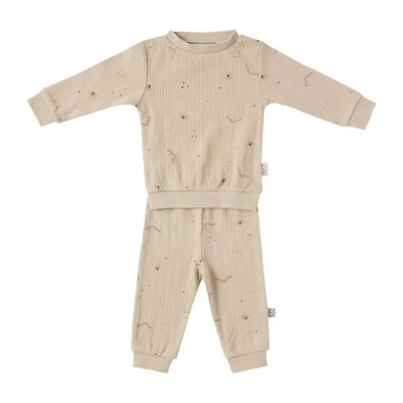 Witlof For Kids Pyjama - Maat 56 - Dark Taupe