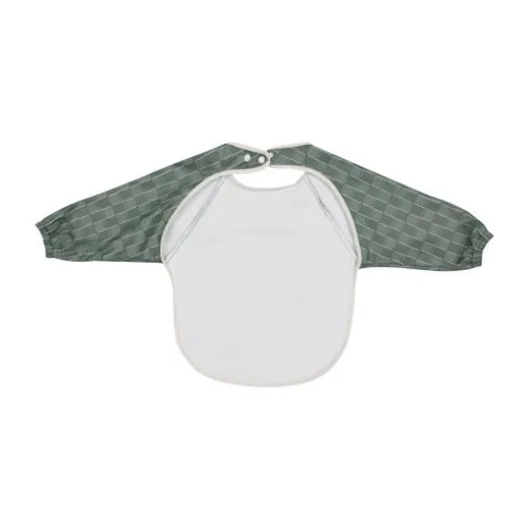 Witlof For Kids Slab Met Mouw - Sticky Stripes Green