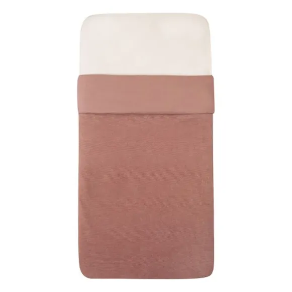 Witlof For Kids Wiegdeken Tuck-Inn Soft Sand Velvet Rib 40 x 80 cm
