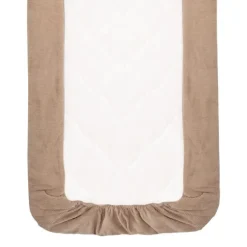 Witlof For Kids Wiegdeken Tuck-Inn Soft Sand Velvet Rib 40 x 80 cm