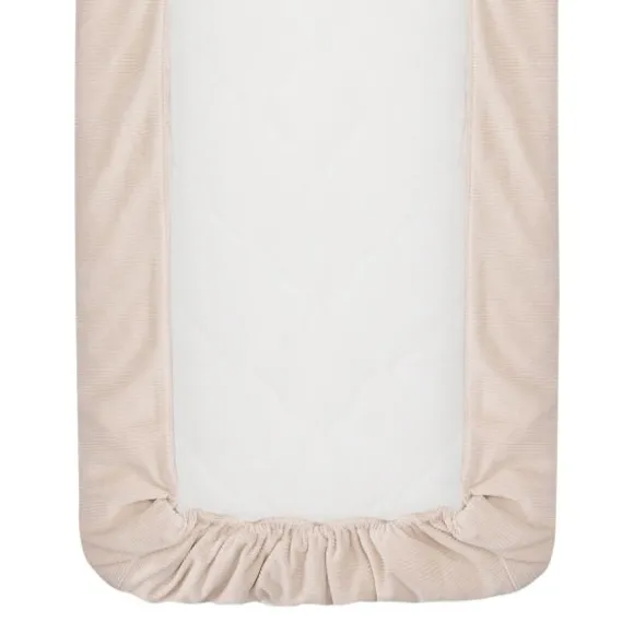 Witlof For Kids Wiegdeken Tuck-Inn Soft Sand Velvet Rib 40 x 80 cm