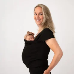 Womboo Buidelshirt Vrouw Zwart maat S