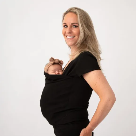 Womboo Buidelshirt Vrouw Zwart maat S