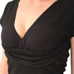 Womboo Buidelshirt Vrouw Zwart maat S