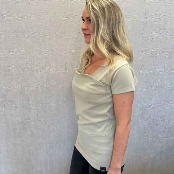 Womboo Buidelshirt Vrouw – Taupe