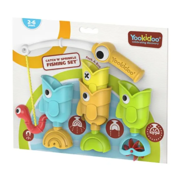 Yookidoo Badspeelgoed - Catch 'N Sprinkle Fishing Set