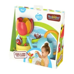 Yookidoo Badspeelgoed – Peek‑a‑Bee Tub Flower