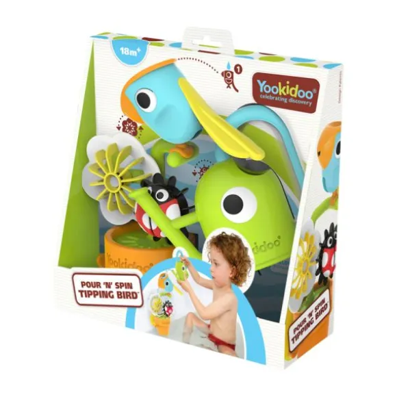 Yookidoo Badspeelgoed – Pour ’N’ Spin Tipping Bird